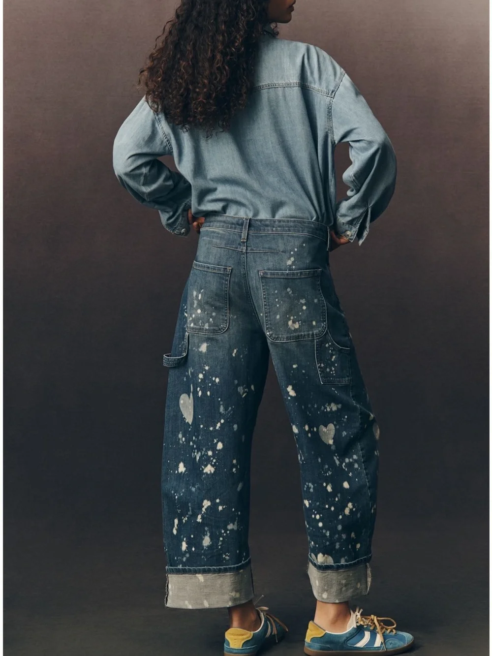 Pilcro Kayden High-Rise Carpenter 
Barrel Jean - Picture 3 of 7